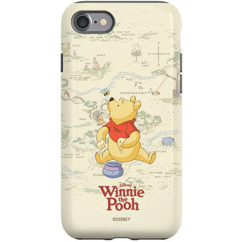 Disney Winnie the Pooh Hundred Acre Wood iPhone SE (2nd & 3rd Gen) Pro Case