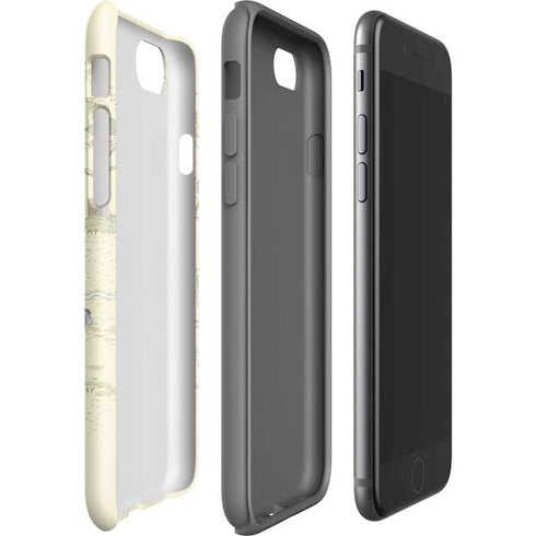 Disney Winnie the Pooh Hundred Acre Wood iPhone SE (2nd & 3rd Gen) Pro Case