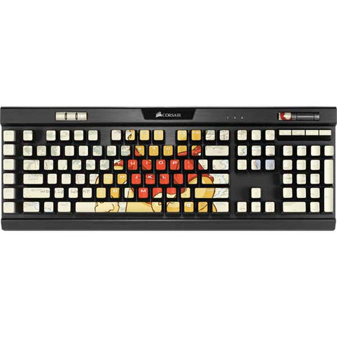 Disney Winnie the Pooh Hundred Acre Wood K95 RGB PLATINUM Mechanical Gaming Keyboard Skin