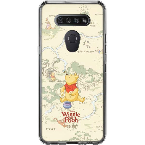 Disney Winnie the Pooh Hundred Acre Wood LG K51/Q51 Clear Case
