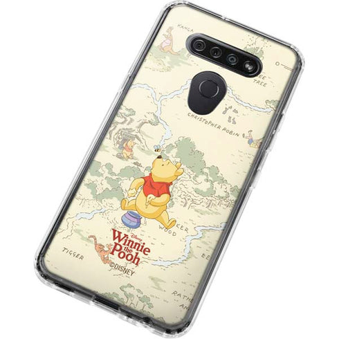 Disney Winnie the Pooh Hundred Acre Wood LG K51/Q51 Clear Case