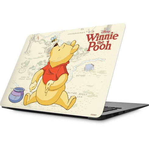Disney Winnie the Pooh Hundred Acre Wood Apple MacBook Skin