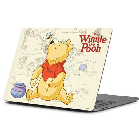 Disney Winnie the Pooh Hundred Acre Wood Apple MacBook Pro 13-inch Skin