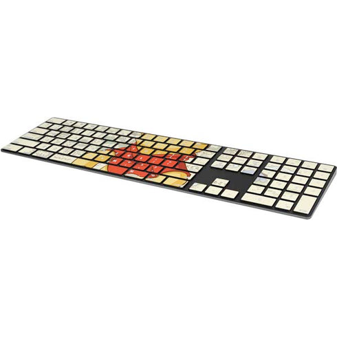 Disney Winnie the Pooh Hundred Acre Wood Magic Keyboard with Numeric Keypad Skin