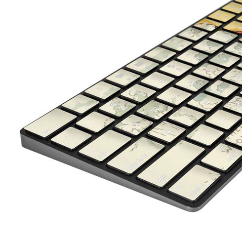 Disney Winnie the Pooh Hundred Acre Wood Magic Keyboard with Numeric Keypad Skin