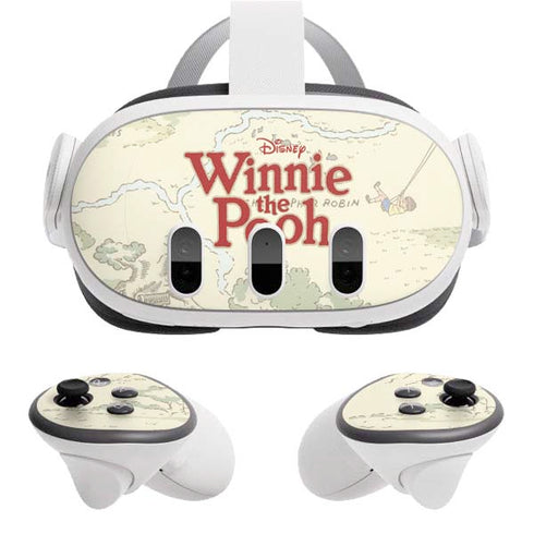 Disney Winnie the Pooh Hundred Acre Wood Meta Quest 3 Skin