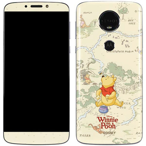 Disney Winnie the Pooh Hundred Acre Wood Moto E5 Plus Skin