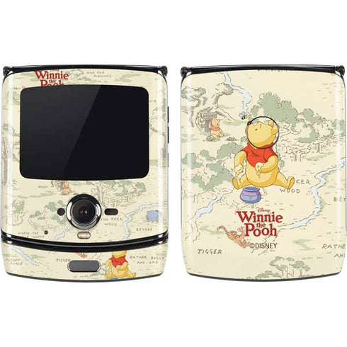 Disney Winnie the Pooh Hundred Acre Wood Motorola RAZR Skin