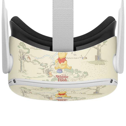Disney Winnie the Pooh Hundred Acre Wood Oculus Quest 2 Skin