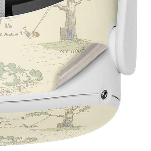 Disney Winnie the Pooh Hundred Acre Wood Oculus Quest 2 Skin