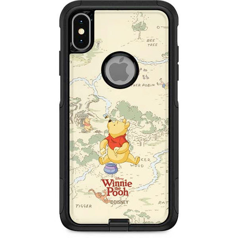Disney Winnie the Pooh Hundred Acre Wood Otterbox Commuter iPhone Skin
