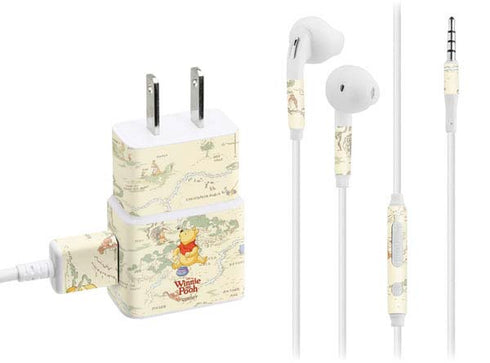 Disney Winnie the Pooh Hundred Acre Wood Phone Charger Skin