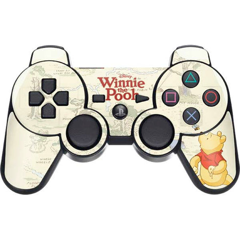 Disney Winnie the Pooh Hundred Acre Wood PS3 Dual Shock wireless controller Skin
