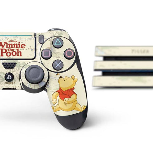 Disney Winnie the Pooh Hundred Acre Wood PS4 Pro Bundle Skin