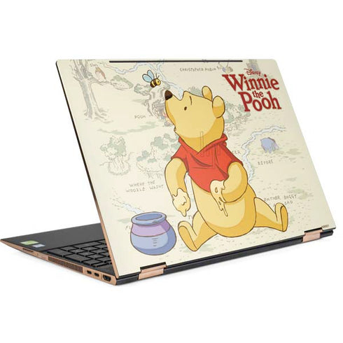 Disney Winnie the Pooh Hundred Acre Wood HP Spectre Skin