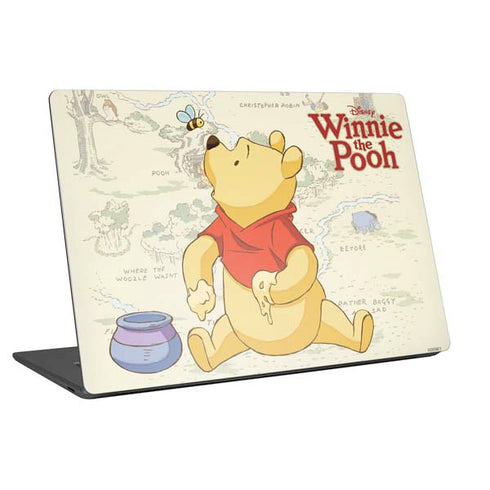 Disney Winnie the Pooh Hundred Acre Wood Universal Laptop 11in (8.8 x 6.2in) Skin