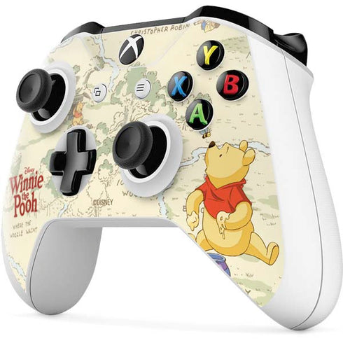 Disney Winnie the Pooh Hundred Acre Wood Xbox One S Controller Skin