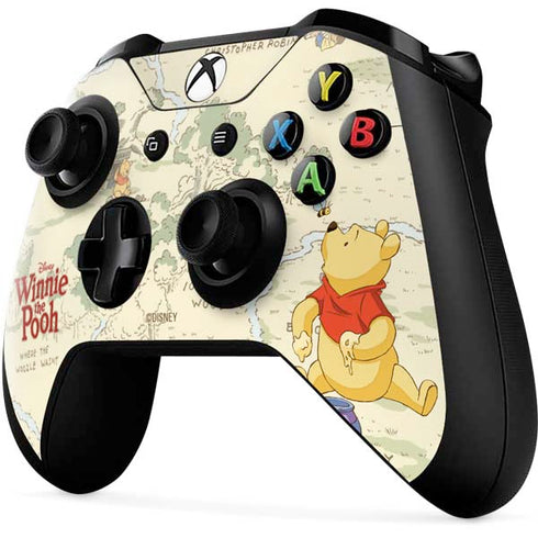 Disney Winnie the Pooh Hundred Acre Wood Xbox One X Controller Skin