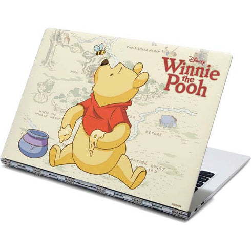 Disney Winnie the Pooh Hundred Acre Wood Yoga 910 2-in-1 14in Touch-Screen Skin