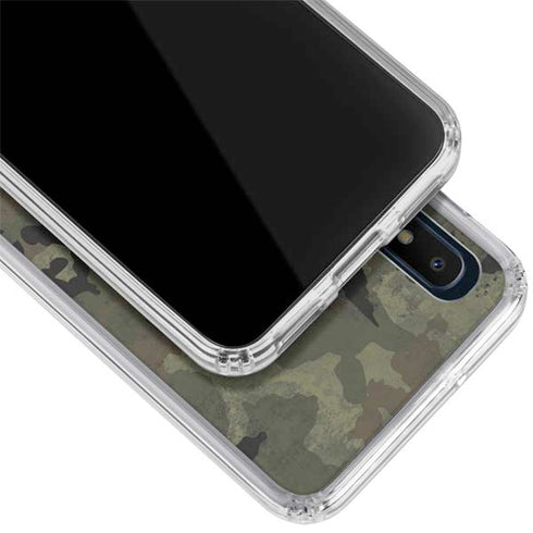 Hunting Camo Galaxy A10e Clear Case