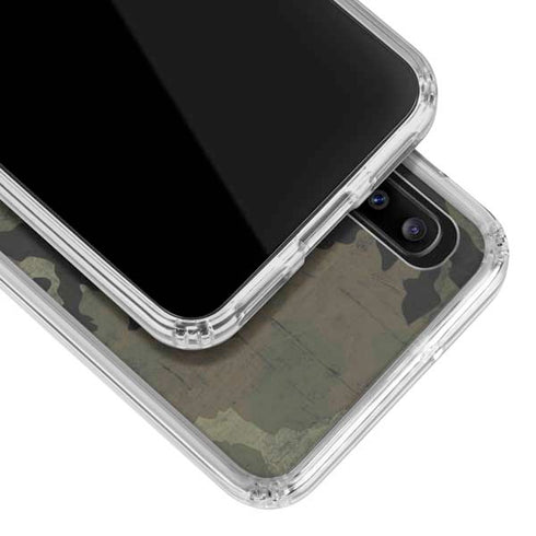Hunting Camo Galaxy A20 Clear Case