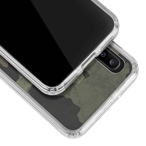 Hunting Camo Galaxy A30 Clear Case