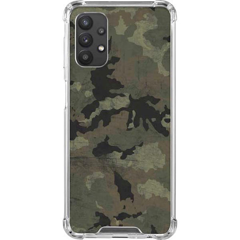 Hunting Camo Galaxy A32 5G Clear Case
