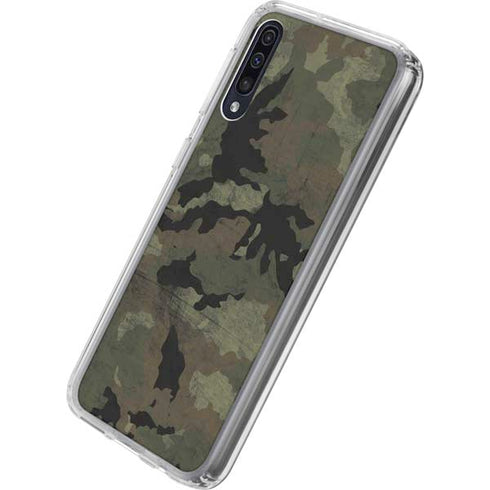 Hunting Camo Galaxy A50 Clear Case