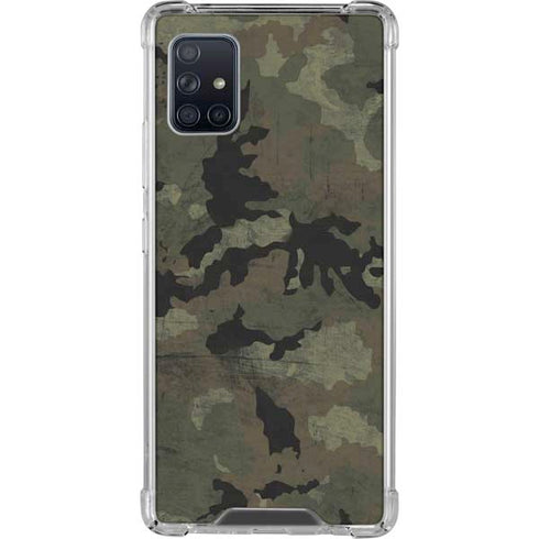 Hunting Camo Galaxy A51 5G Clear Case