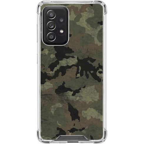 Hunting Camo Galaxy A52 5G Clear Case