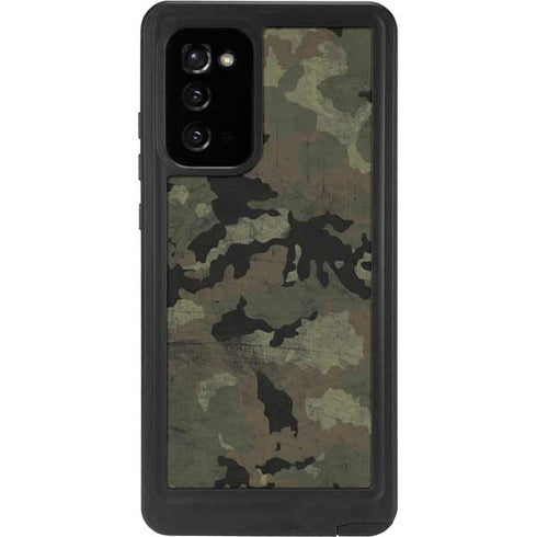 Hunting Camo Galaxy Note20 5G Waterproof Case