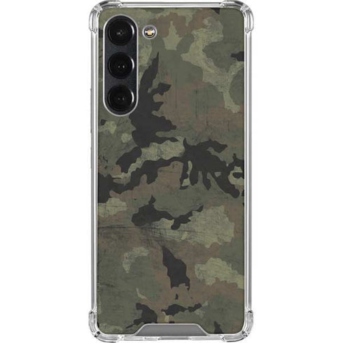 Hunting Camo Galaxy S23 Plus Clear Case