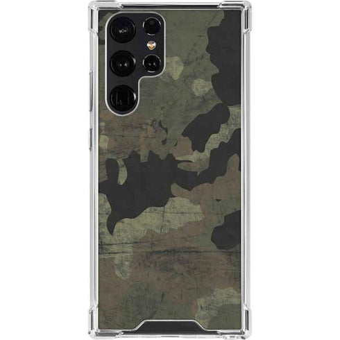 Hunting Camo Galaxy S24 Ultra Clear Case