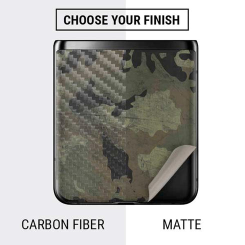 Hunting Camo Galaxy Z Flip Skin