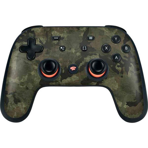 Hunting Camo Google Stadia Controller Skin