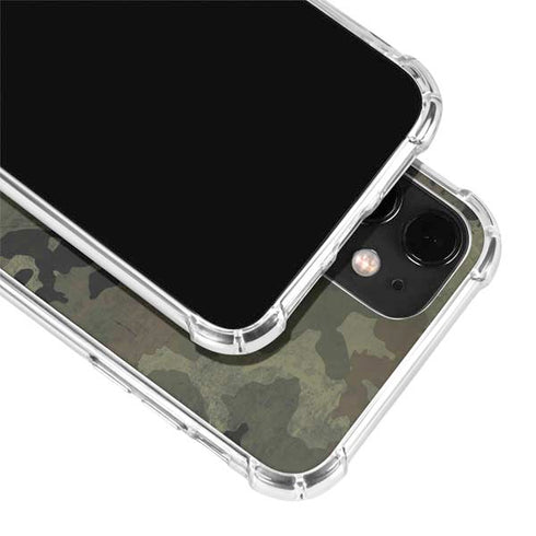 Hunting Camo iPhone 12 Clear Case