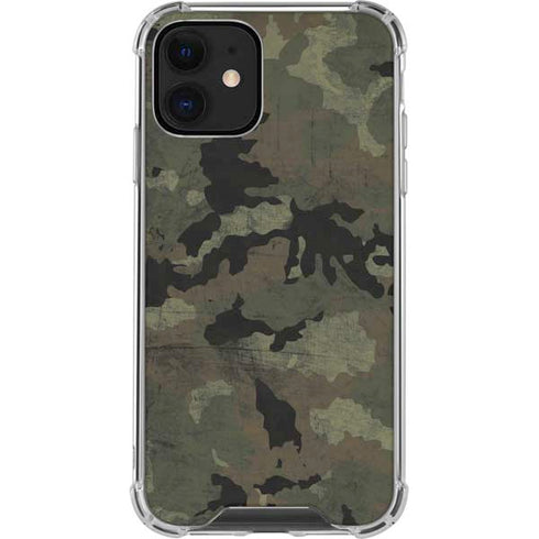 Hunting Camo iPhone 12 Mini Clear Case