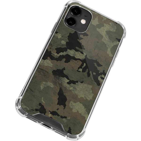 Hunting Camo iPhone 12 Mini Clear Case