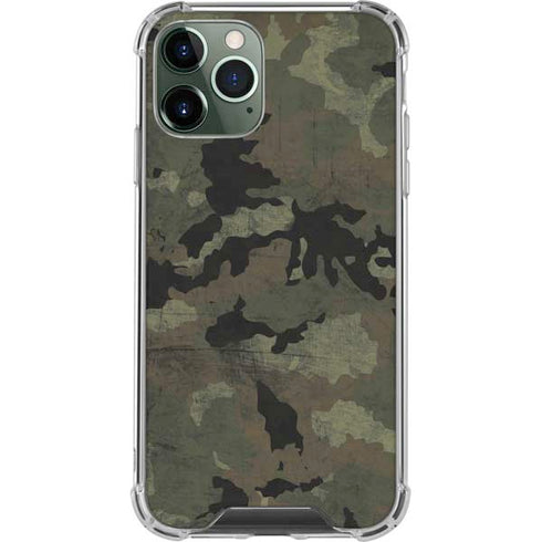 Hunting Camo iPhone 12 Pro Clear Case