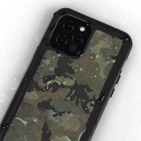 Hunting Camo iPhone 12 Pro Max Waterproof Case