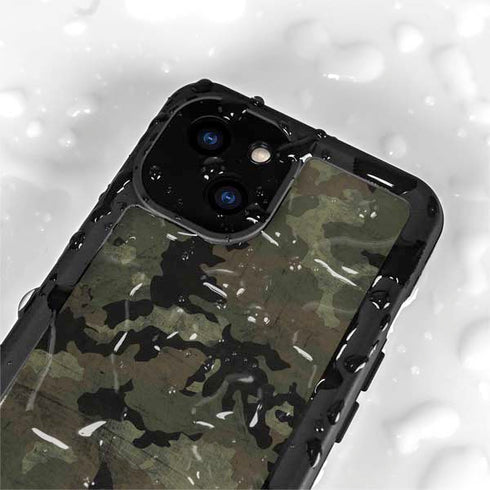 Hunting Camo iPhone 13 Mini Waterproof Case