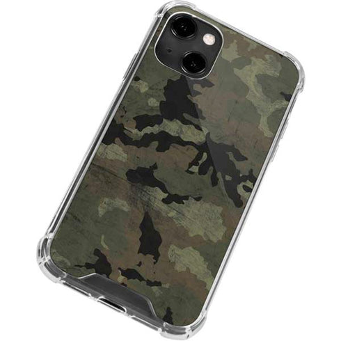 Hunting Camo iPhone 14 Clear Case