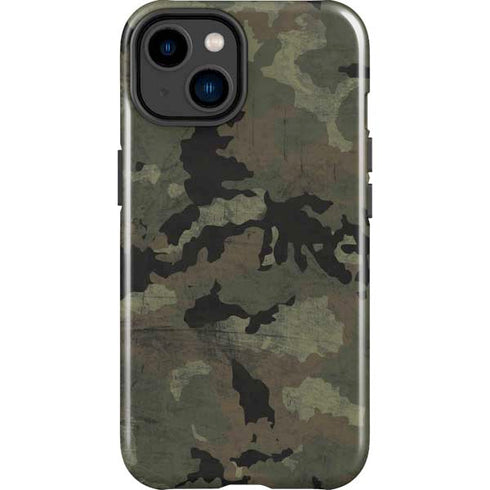Hunting Camo iPhone 15 Plus Impact Case