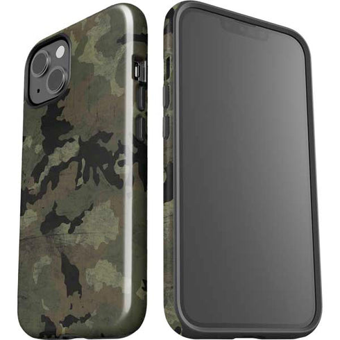 Hunting Camo iPhone 15 Plus Impact Case