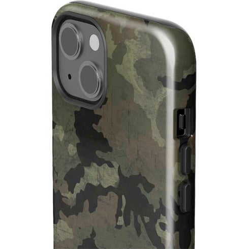 Hunting Camo iPhone 15 Impact Case