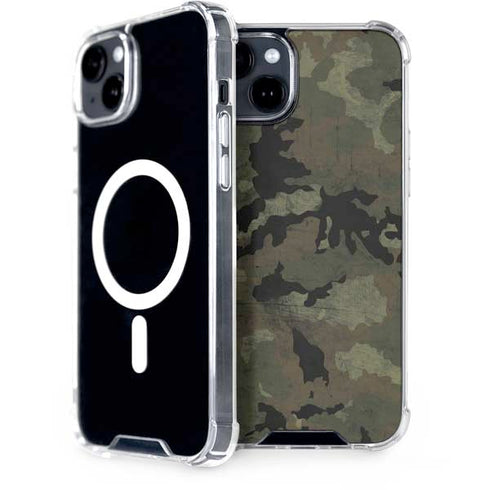 Hunting Camo iPhone 15 Plus MagSafe Case
