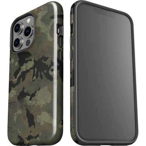 Hunting Camo iPhone 15 Pro Impact Case