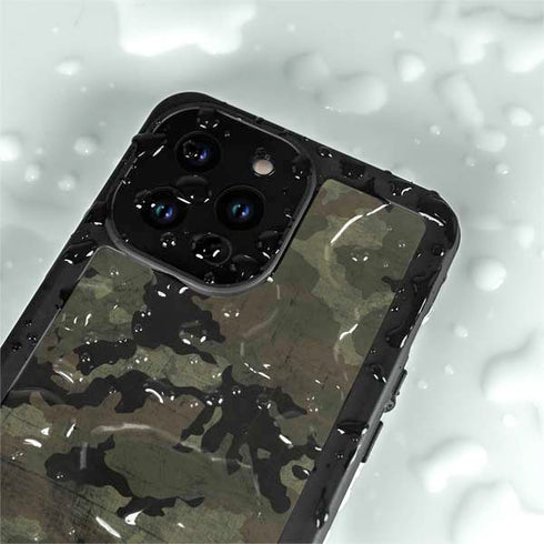 Hunting Camo iPhone 14 Pro Max Waterproof Case