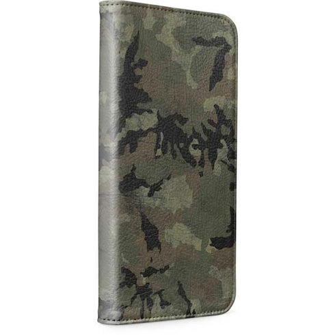 Hunting Camo iPhone 15 Pro Max Folio Case