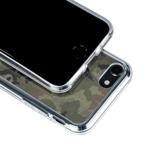 Hunting Camo iPhone SE (2nd & 3rd Gen) Clear Case